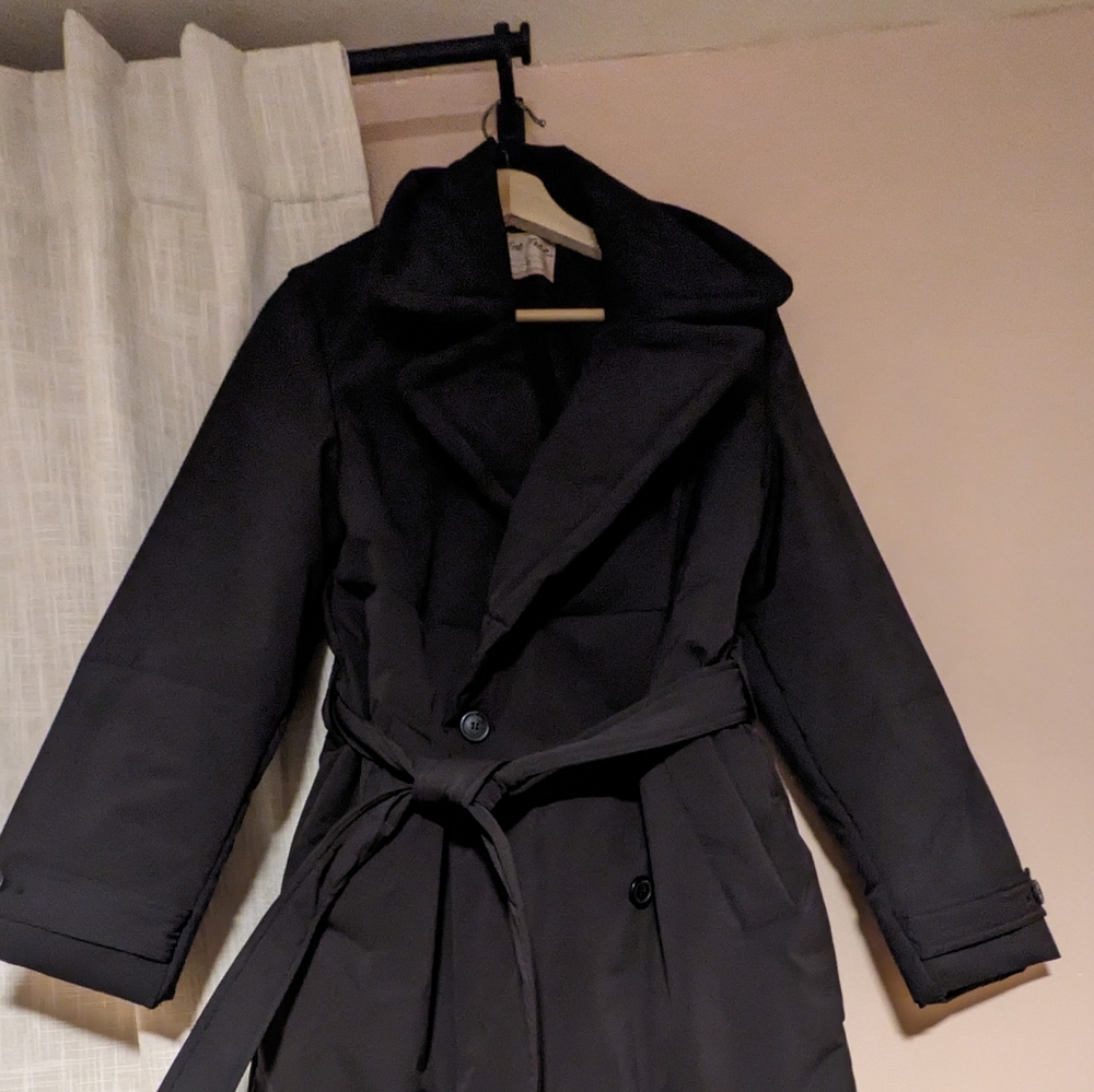 We The Free Black Trench Coat